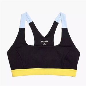 NWT New Splits59 Women's Colorblock Sports Bra